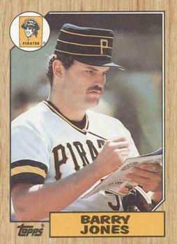 #494 Barry Jones - Pittsburgh Pirates - 1987 Topps Baseball