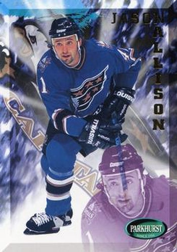#494 Jason Allison - Washington Capitals - 1995-96 Parkhurst International Hockey