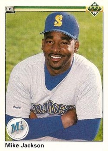 #494 Mike Jackson - Seattle Mariners - 1990 Upper Deck Baseball