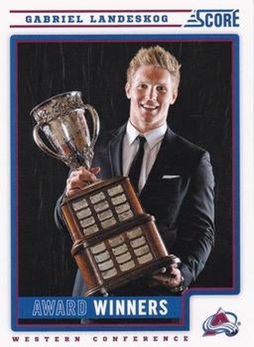 #494 Gabriel Landeskog - Colorado Avalanche - 2012-13 Score Hockey