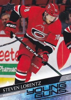 #494 Steven Lorentz - Carolina Hurricanes - 2020-21 Upper Deck Hockey