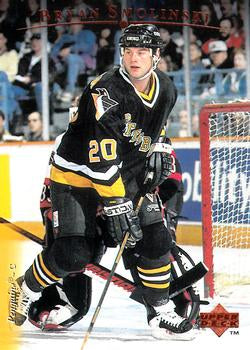 #494 Bryan Smolinski - Pittsburgh Penguins - 1995-96 Upper Deck Hockey