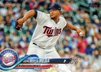 #494 Adalberto Mejia - Minnesota Twins - 2018 Topps Baseball