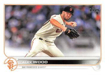 #494 Alex Wood - San Francisco Giants - 2022 Topps Baseball