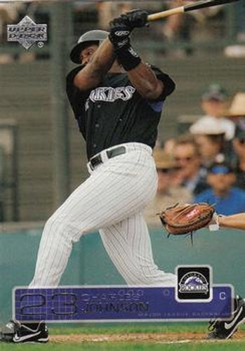 #494 Charles Johnson - Colorado Rockies - 2003 Upper Deck Baseball