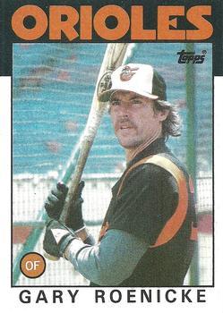 #494 Gary Roenicke - Baltimore Orioles - 1986 Topps Baseball