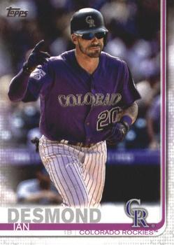 #494 Ian Desmond - Colorado Rockies - 2019 Topps Baseball
