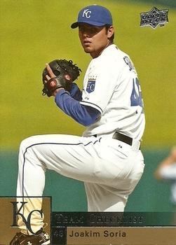 #494 Joakim Soria - Kansas City Royals - 2009 Upper Deck Baseball