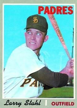 #494 Larry Stahl - San Diego Padres - 1970 Topps Baseball