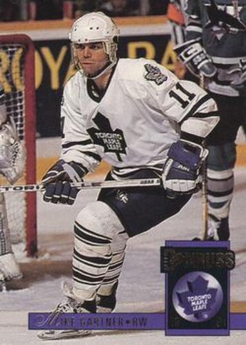 #494 Mike Gartner - Toronto Maple Leafs - 1993-94 Donruss Hockey