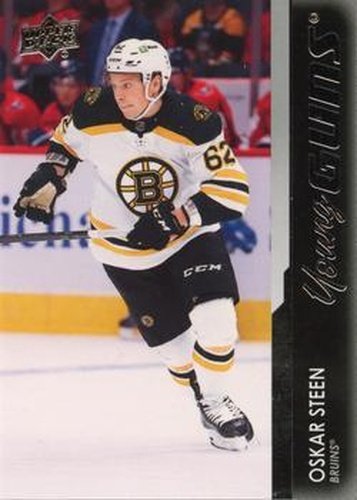 #494 Oskar Steen - Boston Bruins - 2021-22 Upper Deck Hockey