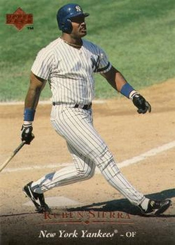 #494 Ruben Sierra - New York Yankees - 1995 Upper Deck Baseball