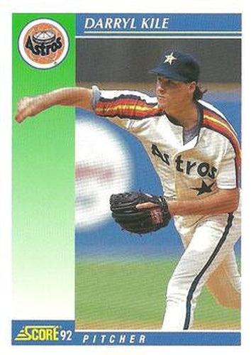 #494 Darryl Kile - Houston Astros - 1992 Score Baseball
