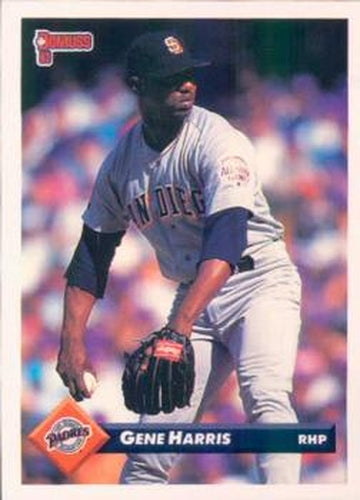 #494 Gene Harris - San Diego Padres - 1993 Donruss Baseball