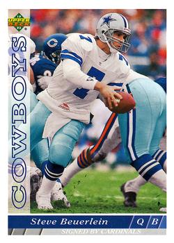 #494 Steve Beuerlein - Phoenix Cardinals - 1993 Upper Deck Football