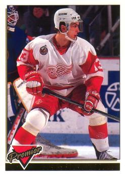 #494 Vyacheslav Kozlov - Detroit Red Wings - 1993-94 O-Pee-Chee Premier Hockey - Gold