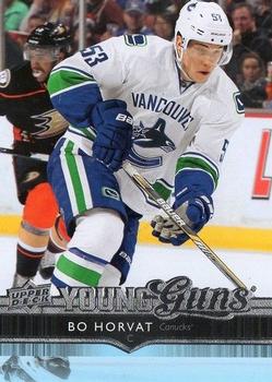 #494 Bo Horvat - Vancouver Canucks - 2014-15 Upper Deck Hockey