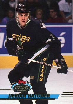 #494 Derian Hatcher - Dallas Stars - 1993-94 Stadium Club Hockey
