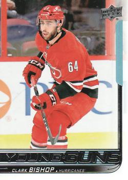 #494 Clark Bishop - Carolina Hurricanes - 2018-19 Upper Deck Hockey