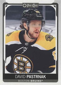 #494b David Pastrnak - Head Shot - Boston Bruins - 2021-22 O-Pee-Chee Hockey