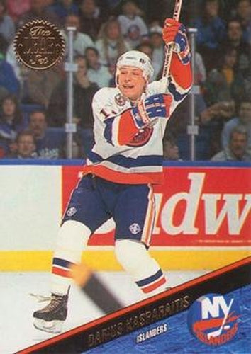 #101 Darius Kasparaitis - New York Islanders - 1993-94 Leaf Hockey