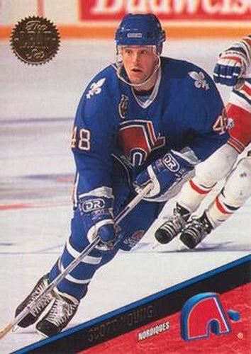#108 Scott Young - Quebec Nordiques - 1993-94 Leaf Hockey