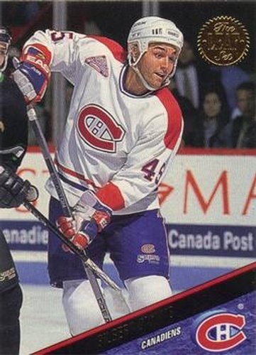 #117 Gilbert Dionne - Montreal Canadiens - 1993-94 Leaf Hockey