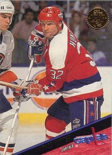 #118 Dale Hunter - Washington Capitals - 1993-94 Leaf Hockey