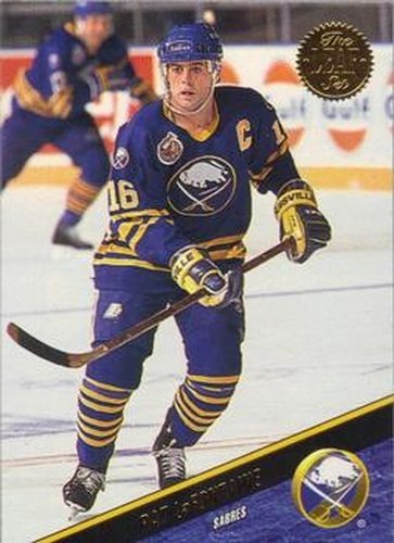 #12 Pat LaFontaine - Buffalo Sabres - 1993-94 Leaf Hockey