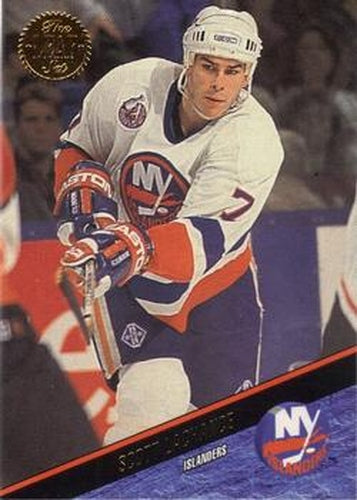 #139 Scott Lachance - New York Islanders - 1993-94 Leaf Hockey