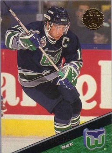#144 Pat Verbeek - Hartford Whalers - 1993-94 Leaf Hockey