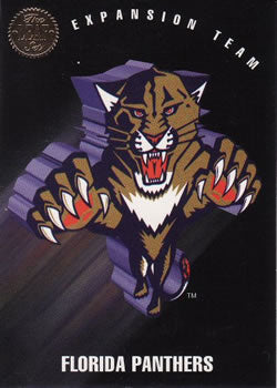#150 Florida Panthers - Florida Panthers - 1993-94 Leaf Hockey