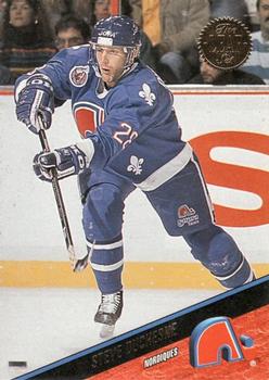 #176 Steve Duchesne - Quebec Nordiques - 1993-94 Leaf Hockey