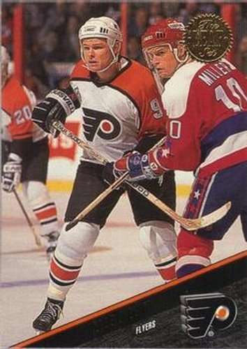 #177 Pelle Eklund - Philadelphia Flyers - 1993-94 Leaf Hockey