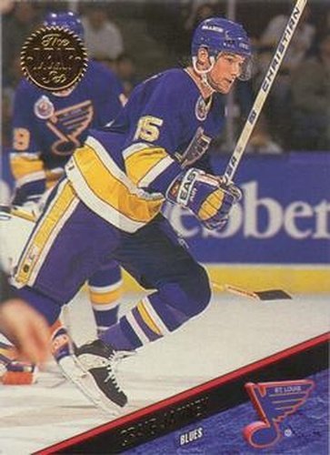 #181 Craig Janney - St. Louis Blues - 1993-94 Leaf Hockey