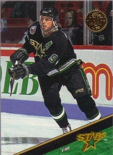 #202 Mike Modano - Dallas Stars - 1993-94 Leaf Hockey