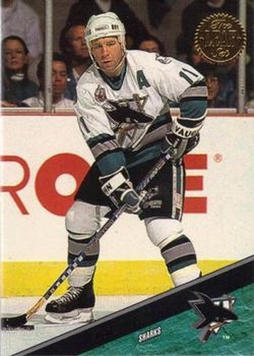 #208 Kelly Kisio - San Jose Sharks - 1993-94 Leaf Hockey