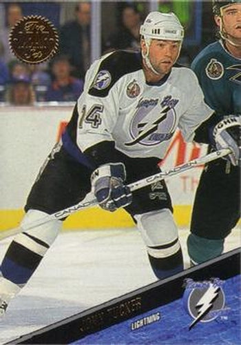 #21 John Tucker - Tampa Bay Lightning - 1993-94 Leaf Hockey