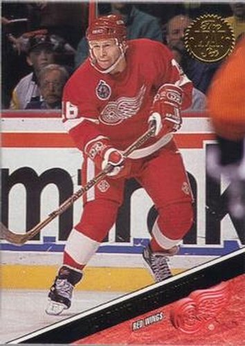 #237 Vladimir Konstantinov - Detroit Red Wings - 1993-94 Leaf Hockey