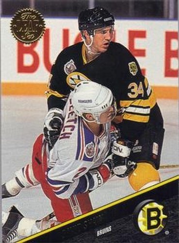 #249 David Shaw - Boston Bruins - 1993-94 Leaf Hockey