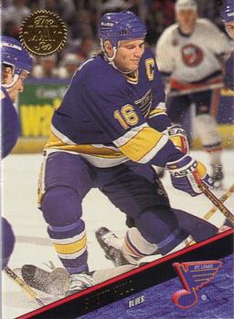 #255 Brett Hull - St. Louis Blues - 1993-94 Leaf Hockey