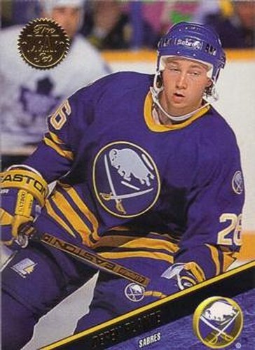 #258 Derek Plante - Buffalo Sabres - 1993-94 Leaf Hockey