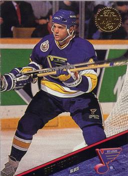 #286 Bret Hedican - St. Louis Blues - 1993-94 Leaf Hockey