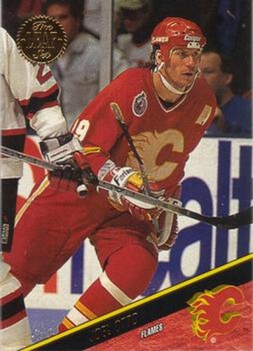 #28 Joel Otto - Calgary Flames - 1993-94 Leaf Hockey