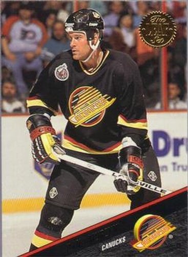 #292 Dana Murzyn - Vancouver Canucks - 1993-94 Leaf Hockey