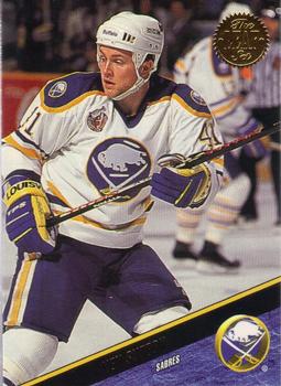 #295 Ken Sutton - Buffalo Sabres - 1993-94 Leaf Hockey