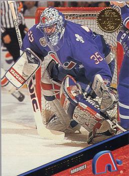 #301 Stephane Fiset - Quebec Nordiques - 1993-94 Leaf Hockey