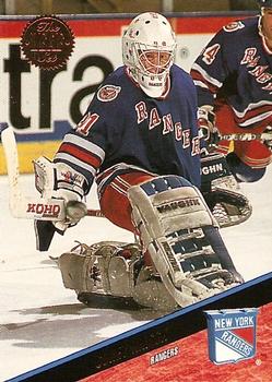#313 Corey Hirsch - New York Rangers - 1993-94 Leaf Hockey