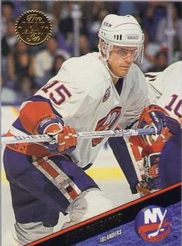#320 Brad Dalgarno - New York Islanders - 1993-94 Leaf Hockey