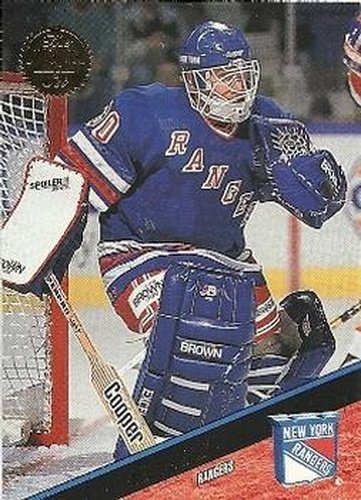 #327 Glenn Healy - New York Rangers - 1993-94 Leaf Hockey